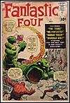 Fantastic Four #1, tape, det cover