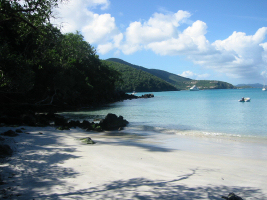 Little Maho Beach, Jan 2002