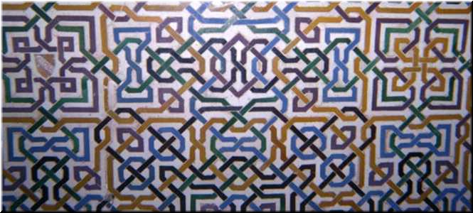 Another tile mosaic closeup