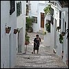 I think that door at the bottom of the steps on the right is Camila's grocery, where we bought all our food.