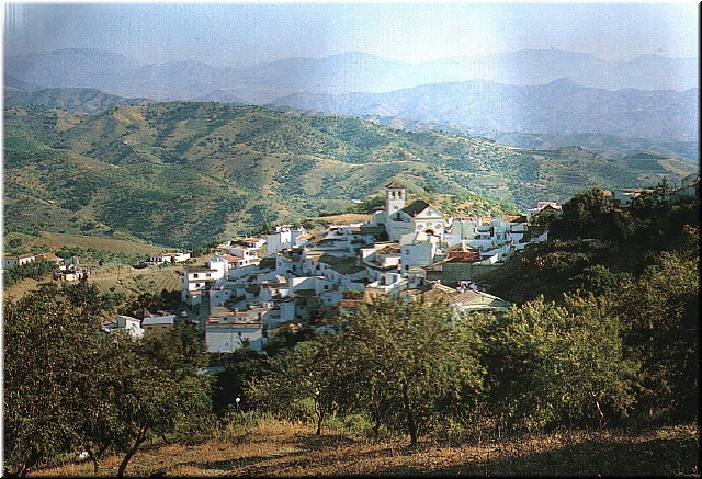Our route took us through or past several white villages - Competa, Archez, Sedella, Salares, Aceituno...