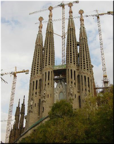 In case you hadn't noticed, this cathedral is still under construction.