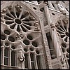 Nativity facade. Plant material. Words.