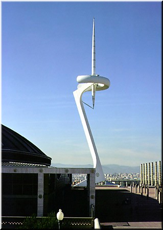 Olympic Tower - we could see this from the roof of the gothic cathedral and were puzzled by it