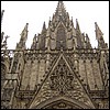 Here's a closer view of the impressive facade of the old cathedral