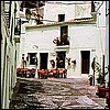 Frigiliana - a major street in the old quarter