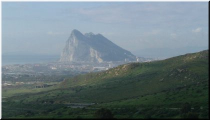 Your first glimpse of Gibraltar from the highway really does send chills up your spine. 