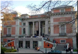 The Prado - the legendary art museum, a 10-minute walk from our hotel