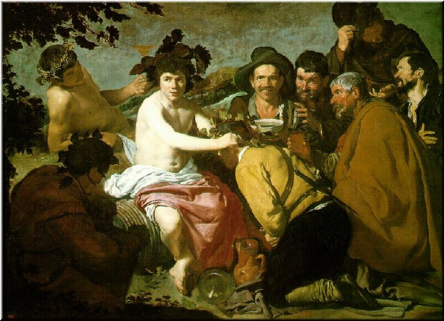 The Prado - Velazquez - Bacchus and a bunch of his reprobate friends corrupting a young soldier. We loved this one.