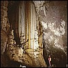 Stalactite meets stalagmite to create this incredibly huge pillar in the central chamber of the Caves of Nerja