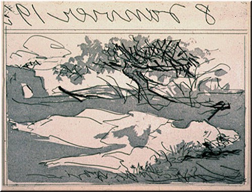 But nobody really got it, so the images were cut apart and sold separately as postcards. 
