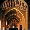 The monks' dormitory. Again, this traditional style is refreshed and revisited in Gaudi's Pedrera